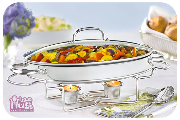 گرم نگه داشتن غذا در میز سرو