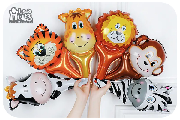 بادکنک فویلی حیوانات