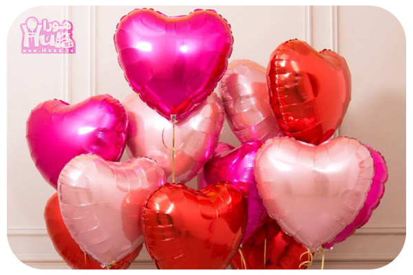 بادکنک فویلی قلب